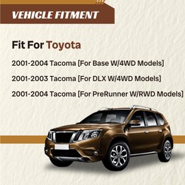 Chassora K90704 K90705 2PC Front Stabilizer Sway Bar End Link Fit for Toyota 2001 2002 2003 2004 Tacoma