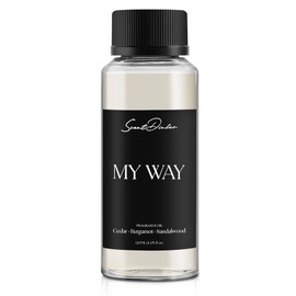 My Way Diffuser Oil - Fragrance Oil Inspired by The One Hotel - Includes Cedar, Bergamot, Sandalwood - Hotel Diffuser Oil Fits Any Diffuser - 120mL, 4.1 Fl Oz