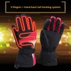 Electric Heated Gloves Rechargeable Warm Gloves Thermostatic Gloves