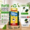 ANGIX 9 x Dishmatic General Purpose Refills Sponge Heads for
