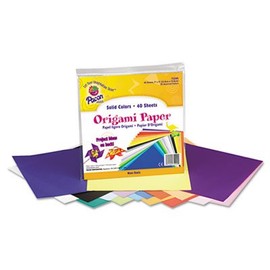Origami Paper, 30lb, 9 x 9, Assorted Bright Colors, 40/Pack 72200 - 1 Each
