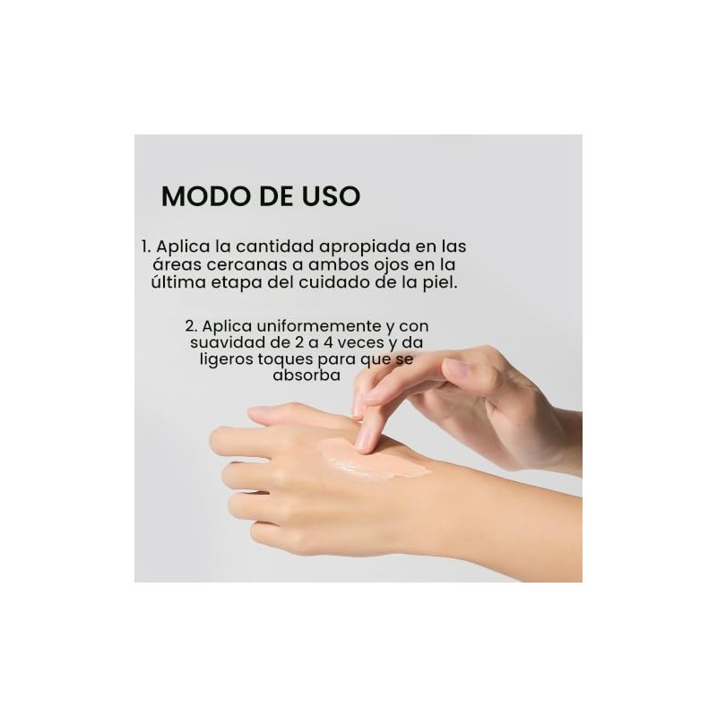 Dr.Melaxin- Crema para ojos con calcio y manchas oscuras Cemenrete