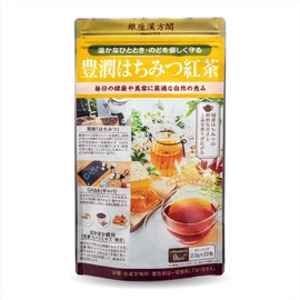Nippon Medical System Mss*J Ginza Kanpokaku Rich Honey Tea 40 g (20 Packs) Health Food Tea Honey