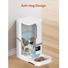NPET Automatic Cat Feeder, 6L Dog Food Dispenser with Desiccant
