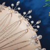 11 Pieces Bride Hair Pins Rhinestone Bridal Hairpiece for Women