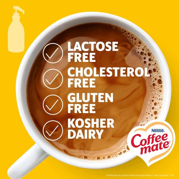 Does not apply Nestle Coffee Creamer, Hazelnut, Concentrated Liquid Pump