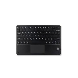 BoxWave Keyboard Compatible with Wacom MobileStudio Pro (16) - SlimKeys Bluetooth Keyboard with Trackpad, Portable Slim TouchPad - Jet Black
