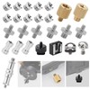 UTEBIT 26 Pcs Camera Screws, Shooting Screws, 1/4 3/8 Conversion
