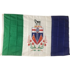 New 3x5 Canadian Territory of Yukon Flag Canada Flags