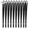 10 Pcs Black Necklace for Badge Holder Key Chain Business