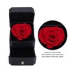 Red Rose Gift Box Soft Flocking Lifting Drawer Portable Jewelry