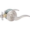 Delaney Hardware 502R-RY-US15-Privacy Regency Lever Privacy, Satin Nickel