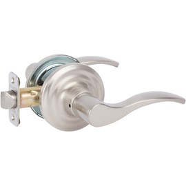 Delaney Hardware 502R-RY-US15-Privacy Regency Lever Privacy, Satin Nickel