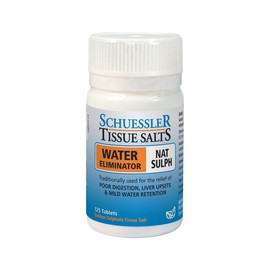 Schuessler Tissue Salts Nat Sulph Water Eliminator 125 Tablets