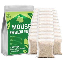 Mouse Repellent Pouches,30 Pack Peppermint Oil Rodent Repellent for Car Engines,Garage,Storage &Home,Mice Repellent Indoor,Safe for Humans and Pets