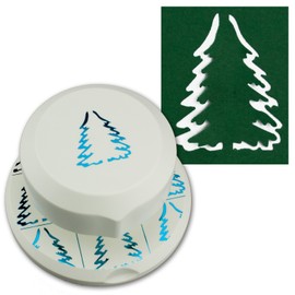 Artoz Flying Punch - 3D Pop-Up I Christmas Tree Pop-Up I Free Positionable Hole Punch for Card Making I Christmas Advent Invitations Greeting Cards