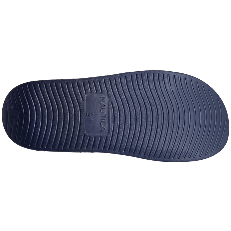 Nautica Men's Athletic Slide Comfort Sandal-Porter-Navy-Size-11