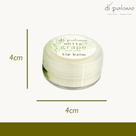 Di Palomo White Grape & Aloe Lip Balm – 3 Pack Moisturising Lip Treatment with Natural Oils Lip Tin for Dry, Cracked Lips Scented & Ideal for Gifting