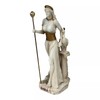 Hera Queen of Gods Statue - 7.08 inches Grey Patina