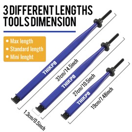 THIKPO Extension Clamps V2 Tri-Pack - Versatile Vise Grip for Tight Spaces, Hold Nuts, Bolts & Hose Clamps-Your Third Hand in the Tight Space 3 Different Lengths Extension Wrench Clamp Tight Tool