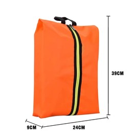 Shoe Bag, Shoe Bag, Shoe Bag, Shoe Holder, Shoe Holder, Small Items, Pouch, Waterproof, Dustproof, Lightweight, Easy to Carry, For School, Business Trips, Travel, Shoe Storage, Orange, Oxford Cloth,