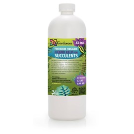 GARDENERA Liquid Seaweed Fertilizer for Succulents and Cacti - 32 oz - Elevate Your Plants' Health and Vibrancy Naturally