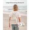 kookoomia 4-Piece Compression Suitcase Organiser Packing Cubes Compression Packing Cube