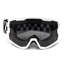 APEBAZY Motorcycle Goggles - Dirt Bike ATV Motocross Motorbike Anti-UV Adjustable Riding Offroad Protective Goggles