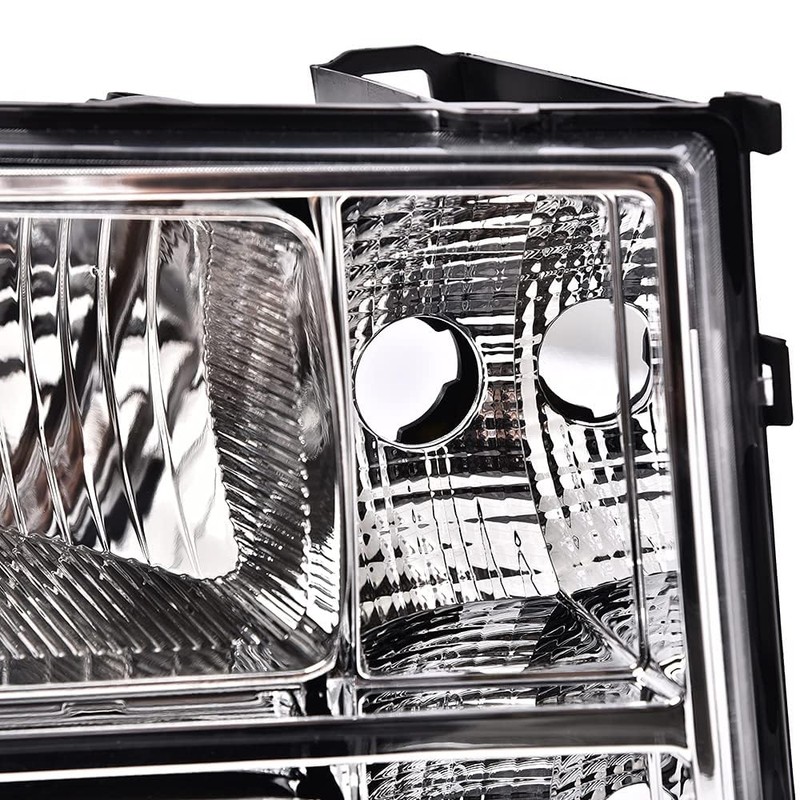 LQI Headlights Assembly Compatible with GMC Sierra 1500 2007-2013/Fit for