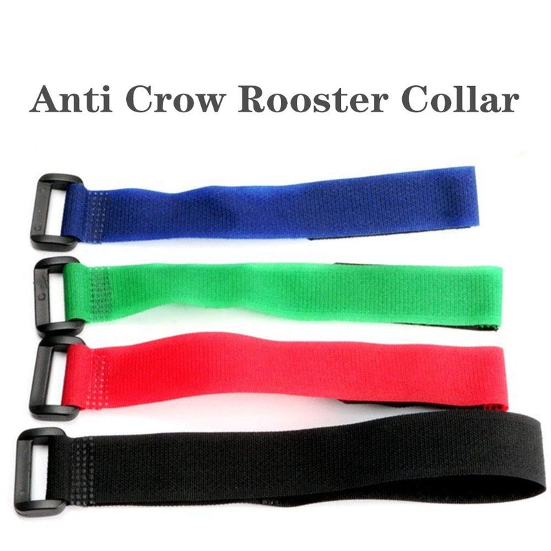 Tkocisa 8 Pack No Crow Rooster Collars, Chicken Collar Anti-Hook