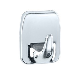 Wenko 4407030100 Universal Hooks Set of 2, 4 X 5 X 2.5 cm, Chrome
