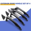 X4XZ 4PCS for 2011-2016 Hyundai Elantra Outside Exterior Door Handle