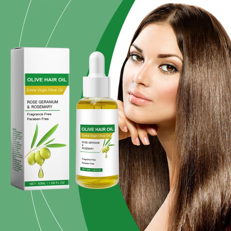 Aceite Capilar De Oliva Virgen Extra, Rosa, Geranio Y Romero
