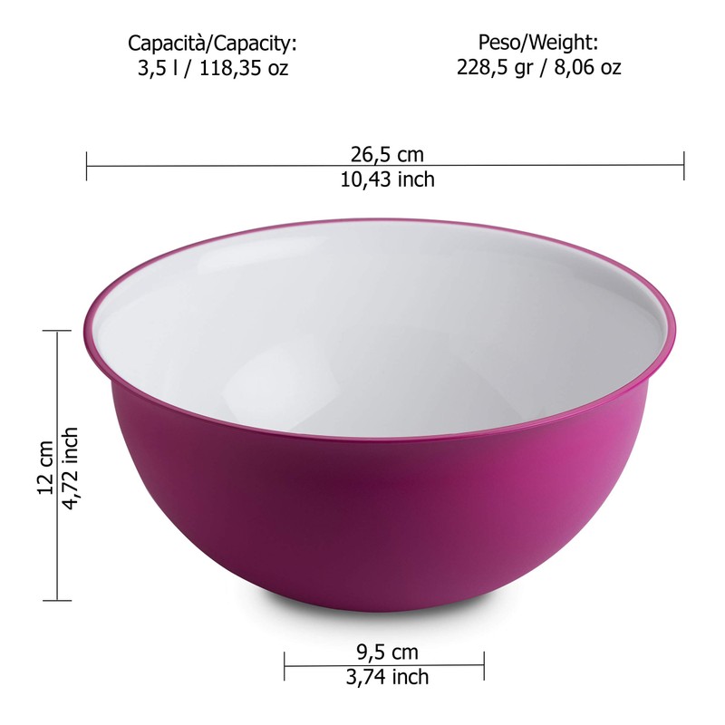 omada Sanaliving Design Bowl (3.5 Litres) with Polypropylene Lid and