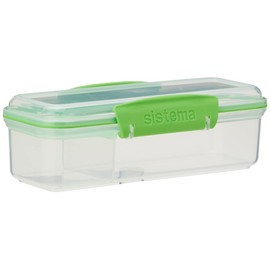 Sistema Sistema Snack Attack to Go Snack and Dip Container, 13.6 oz