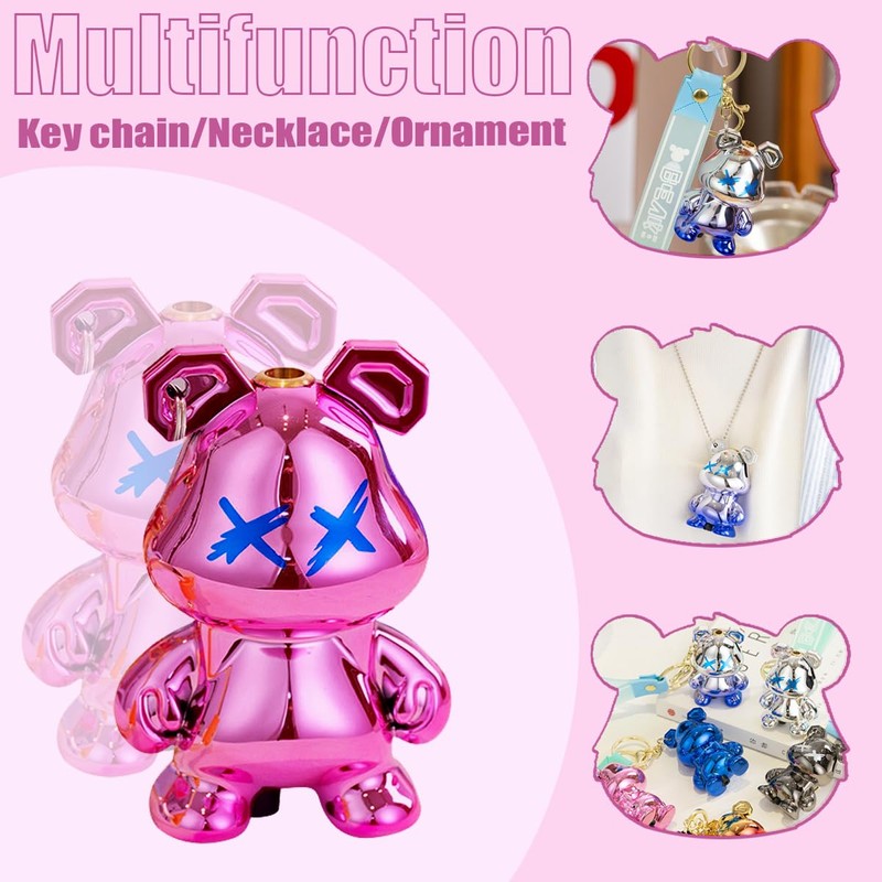 DONGYG Cute Lighter Windproof Refillable with Adjustable Flame,Unique Keychain Design,for