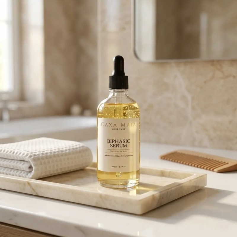 Sérum Capilar Anti Frizz Caxa Maia 100ml Brillo Natural