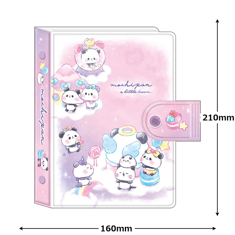 Kamiojapan (カミオジャパン) Seal Binder Mochimochi Panda 229687