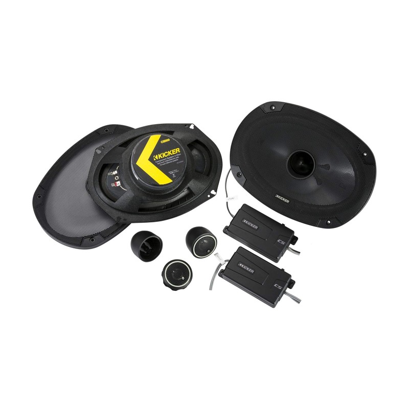 Kicker 46CSS694 CS-Series CSS69 6x9-Inch (160x230mm) Component System with .75-inch
