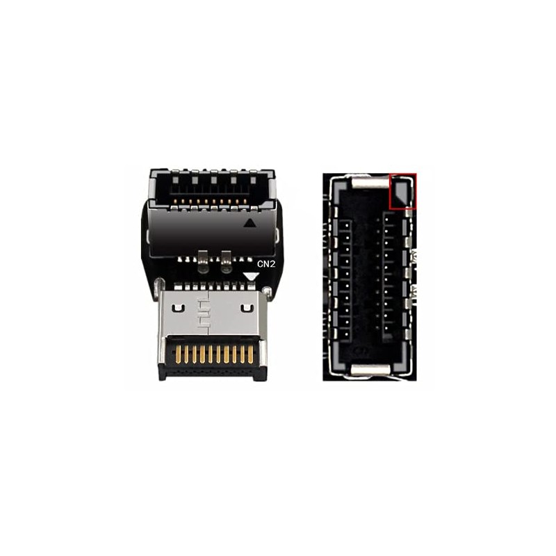 2 x USB 3.2 Front Panel Internal Connector Type E