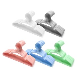 100 Pack Mix Color Kids Hangers 11.6 Inch - Baby Clothes Hangers for Toddler & Child, Durable Plastic Children's Hangers for Closet, Pants, Coats, Skirts (Non-Slip, Space-Saving)