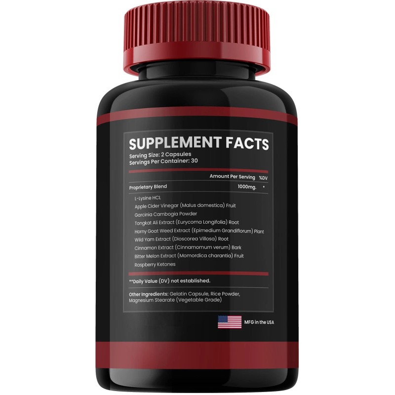 Avenura (5 Pack) TestoDark for Men Capsules – Testo Dark