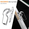 ROCKBROS Bike Cup Holder, Aluminum Alloy Water Bottle Cages, Bicycle