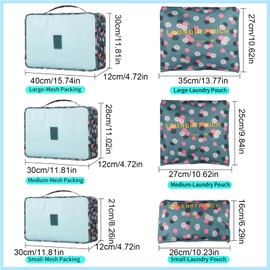 compression packing cube travel luggage set sac rangement valise Packing Cubes for Carry on Suitcase,Packing Cubes for Carry on Suitcase,6 Set Travel Essentials, Organizer in 6 Sizes