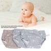 3pcs Baby Absorbent Training Pants Reusable Washable 6 Layers Gauze