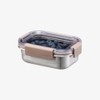 LocknLock Stainless Steel Food Storage Container - Airtight, Leak-proof, Stackable