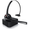 CSL - Headset kabellos mit Ladestation - Bluetooth PC Headset