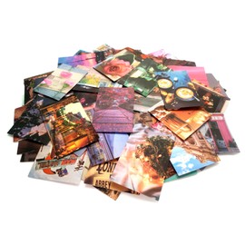 100Pcs Vintage Scrapbooking Stickers, Aesthetics Scenery Traveler Decor Literary Landscape Nature Stickers for Junk Bullet Journals Planners Stickers Art Craft Kits