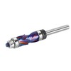 SpeTool Coated Carbide Spiral Flush Trim Router Bit 1/4 Shank