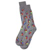 MeMoi - Calcetines coloridos para hombre Hanukkah Dreidel, Negro -,